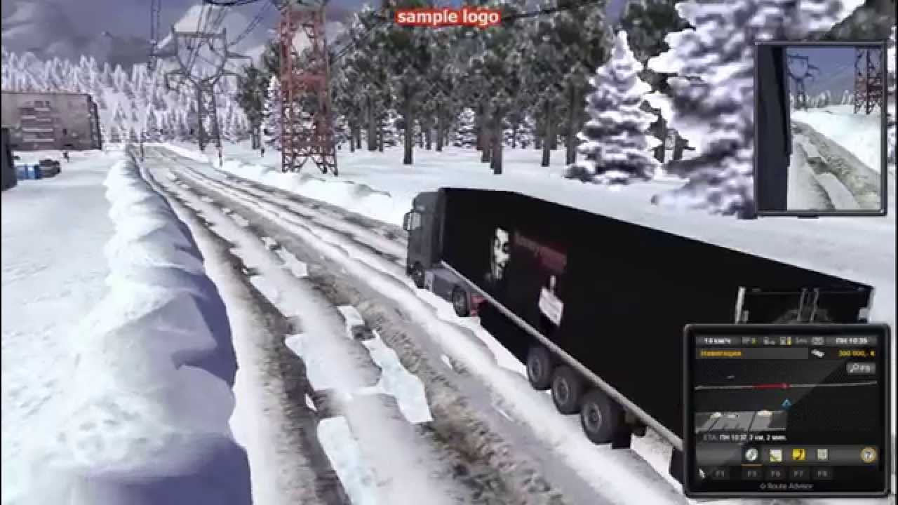 euro truck simulator 2 snow mod download